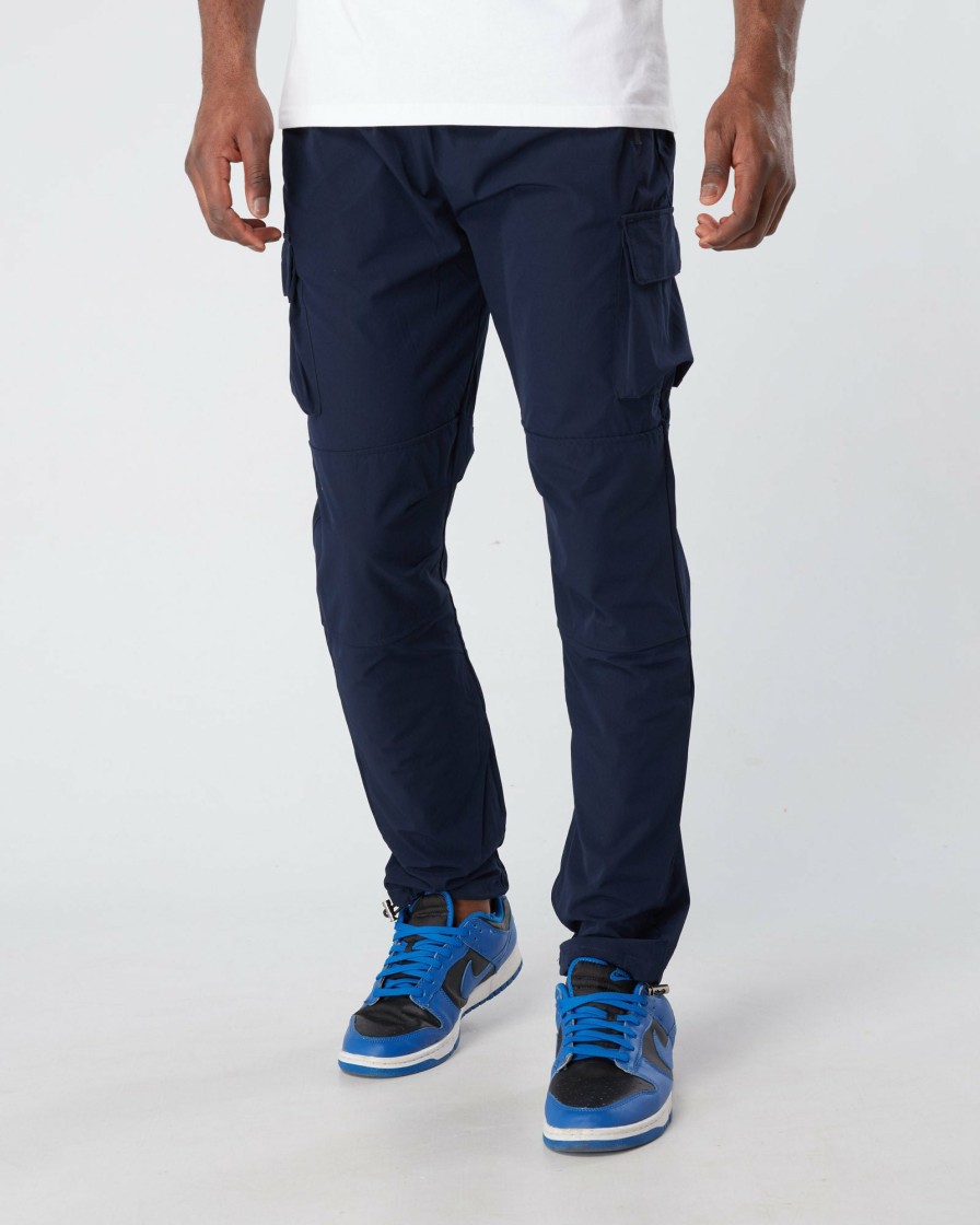 Vetements Pour Hommes Mercier | Pantalon Cargo Mercier Signature Bleu Marine