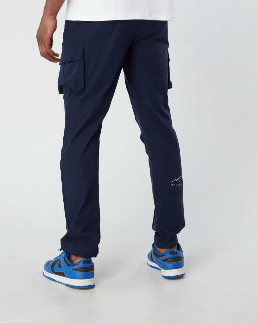 Vetements Pour Hommes Mercier | Pantalon Cargo Mercier Signature Bleu Marine