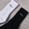 Vetements Pour Hommes Mercier | Chaussettes Noires Et Blanches Signature Mix Pack