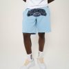 Vetements Pour Hommes Mercier | Short Mercier Court Bleu Placide