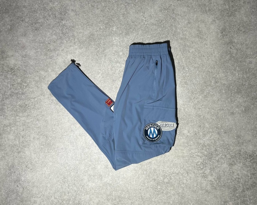 Vetements Pour Hommes Mercier | Cargos Bleu Cool Avec Badge Mercier Og