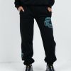 Vetements Pour Femmes Mercier | Pantalon De Jogging Noir Avec Badge Tiffany Og