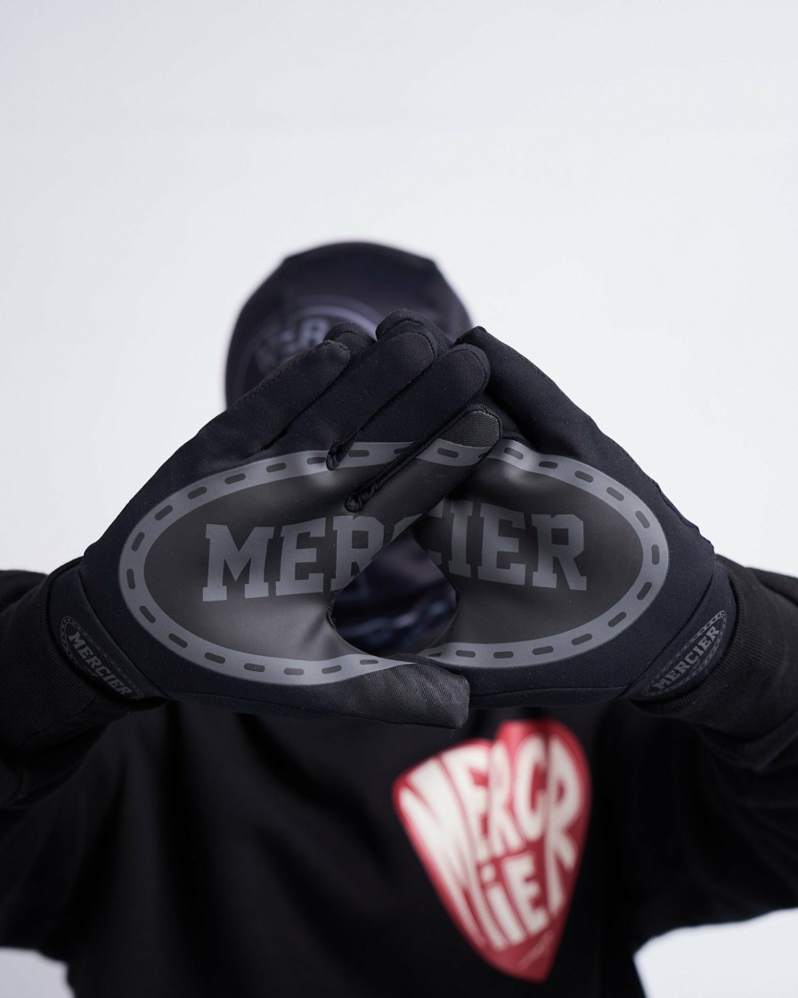 Vetements Pour Hommes Mercier | Gants Noirs Maison Tech Mercier