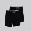 Vetements Pour Hommes Mercier | Mercier Lot De 2 Boxers Maison Noir