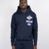 Vetements Pour Hommes Mercier | Sweat A Capuche Mercier World Bleu Marine