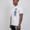 Vetements Pour Hommes Mercier | T-Shirt Blanc A Badge Hybride