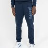 Vetements Pour Hommes Mercier | Pantalon De Jogging Bleu Marine A Badge 2.0 Bleu Ciel