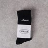 Vetements Pour Hommes Mercier | Lot De 2 Paires De Chaussettes Signature Mercier Noires