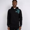 Vetements Pour Hommes Mercier | Sweat A Capuche Noir Avec Badge Tiffany Og