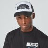 Vetements Pour Hommes Mercier | Trucker En Mousse Court Blanc Noir