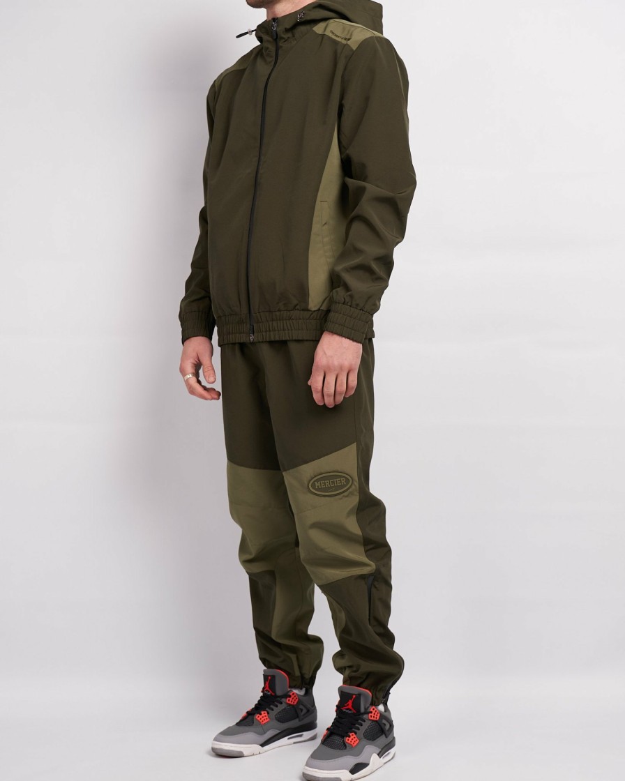 Vetements Pour Hommes Mercier | Cargo Kaki A Panneaux Utilitaires