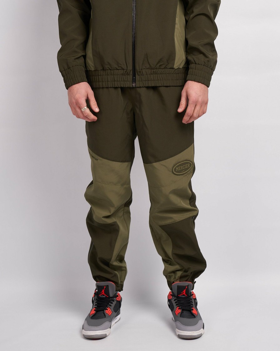 Vetements Pour Hommes Mercier | Cargo Kaki A Panneaux Utilitaires