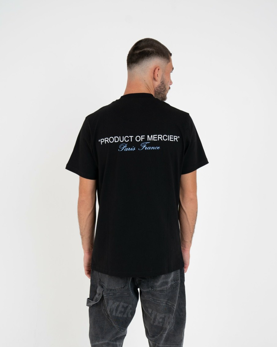 Vetements Pour Hommes Mercier | Produit Ciel Noir De Mercier Tshirt