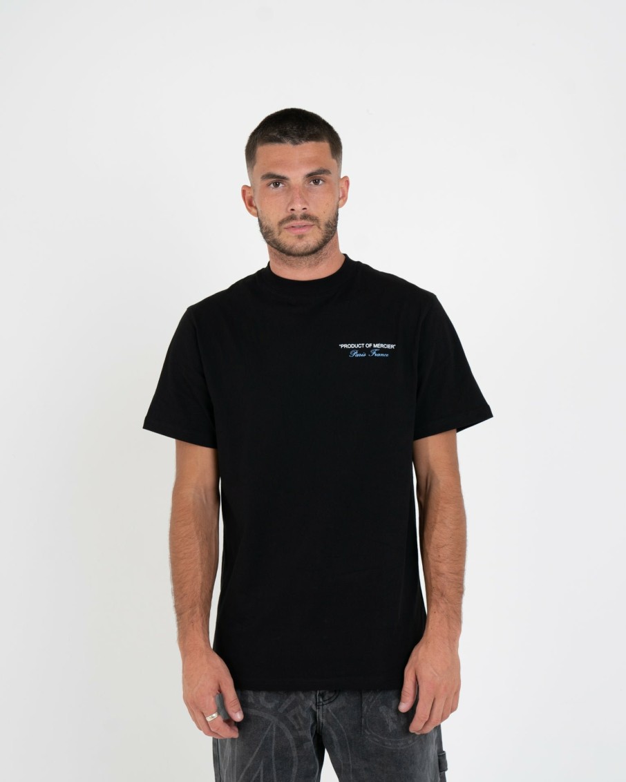 Vetements Pour Hommes Mercier | Produit Ciel Noir De Mercier Tshirt