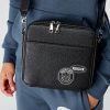 Vetements Pour Hommes Mercier | Sac Messager Noir A Badge Og - Exclusif