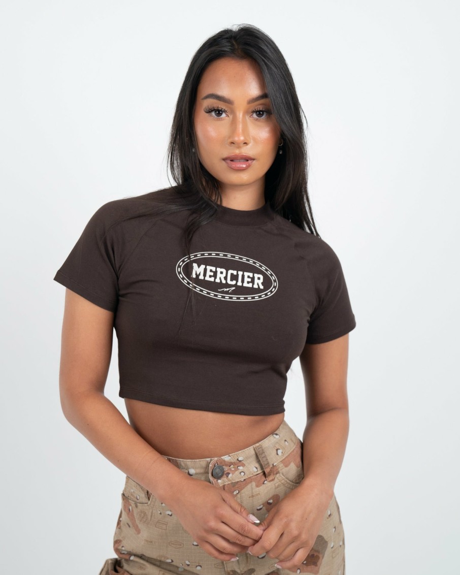 Vetements Pour Femmes Mercier | T-Shirt Court Mercier Chocolate Maison Pour Femme