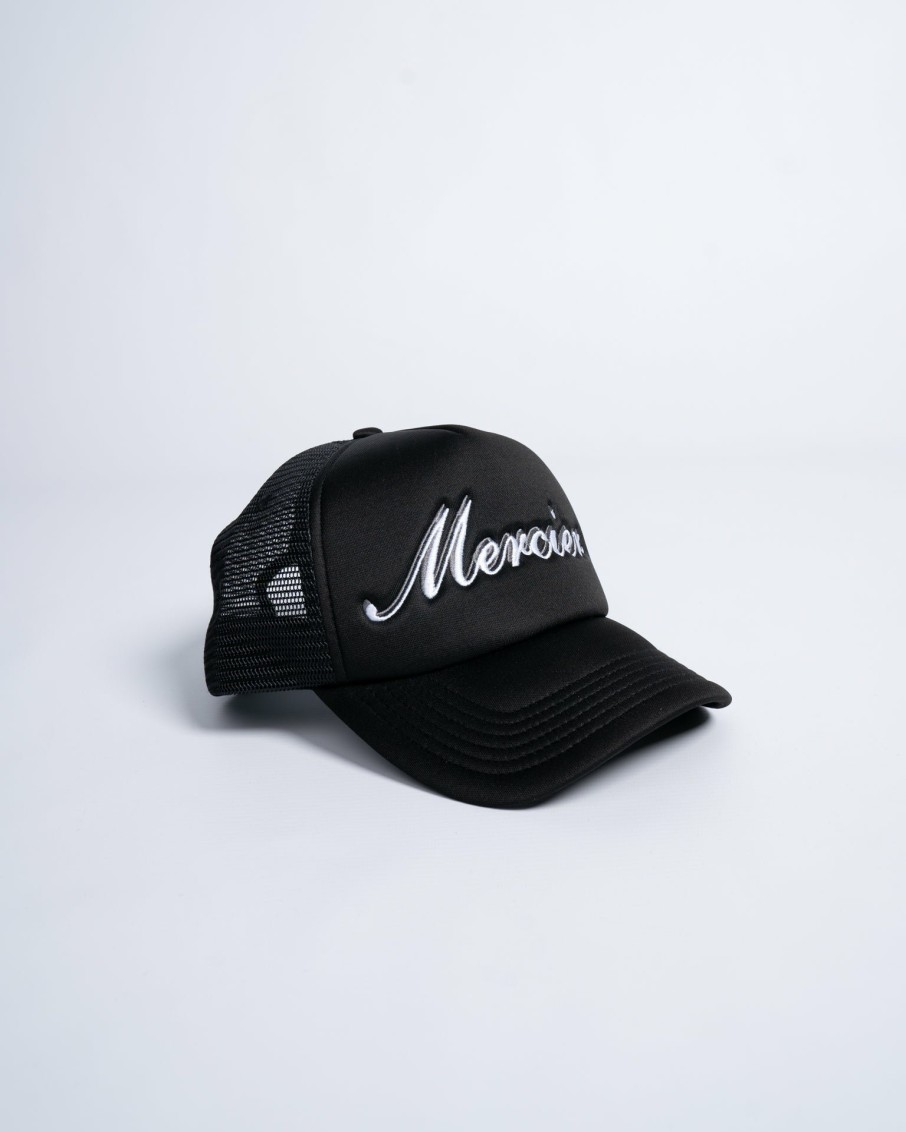 Vetements Pour Hommes Mercier | Trucker En Mousse Signature Noire