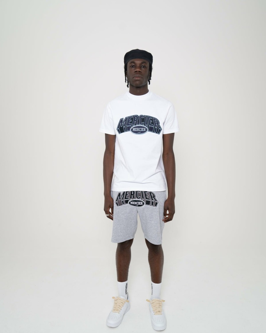 Vetements Pour Hommes Mercier | Short Gris Chine Court