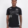 Vetements Pour Hommes Mercier | T-Shirt Noir Avec Badge Des Equipes Mercier