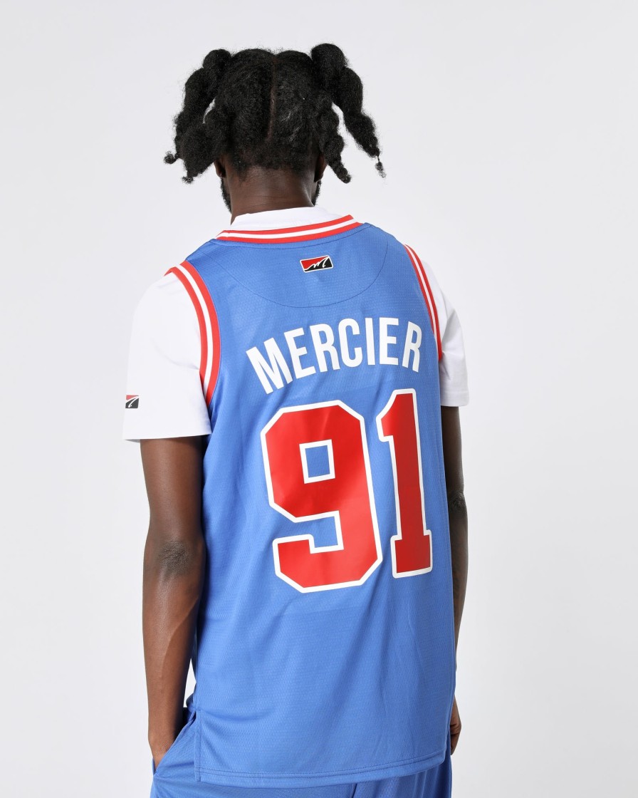 Vetements Pour Hommes Mercier | Gilet De Basket-Ball Crawford Bleu