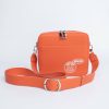 Vetements Pour Hommes Mercier | Sac Messager Orange Avec Badge Og - Exclusif