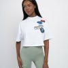 Vetements Pour Femmes Mercier | T-Shirt Blanc Avec Badge Og Pour Femme